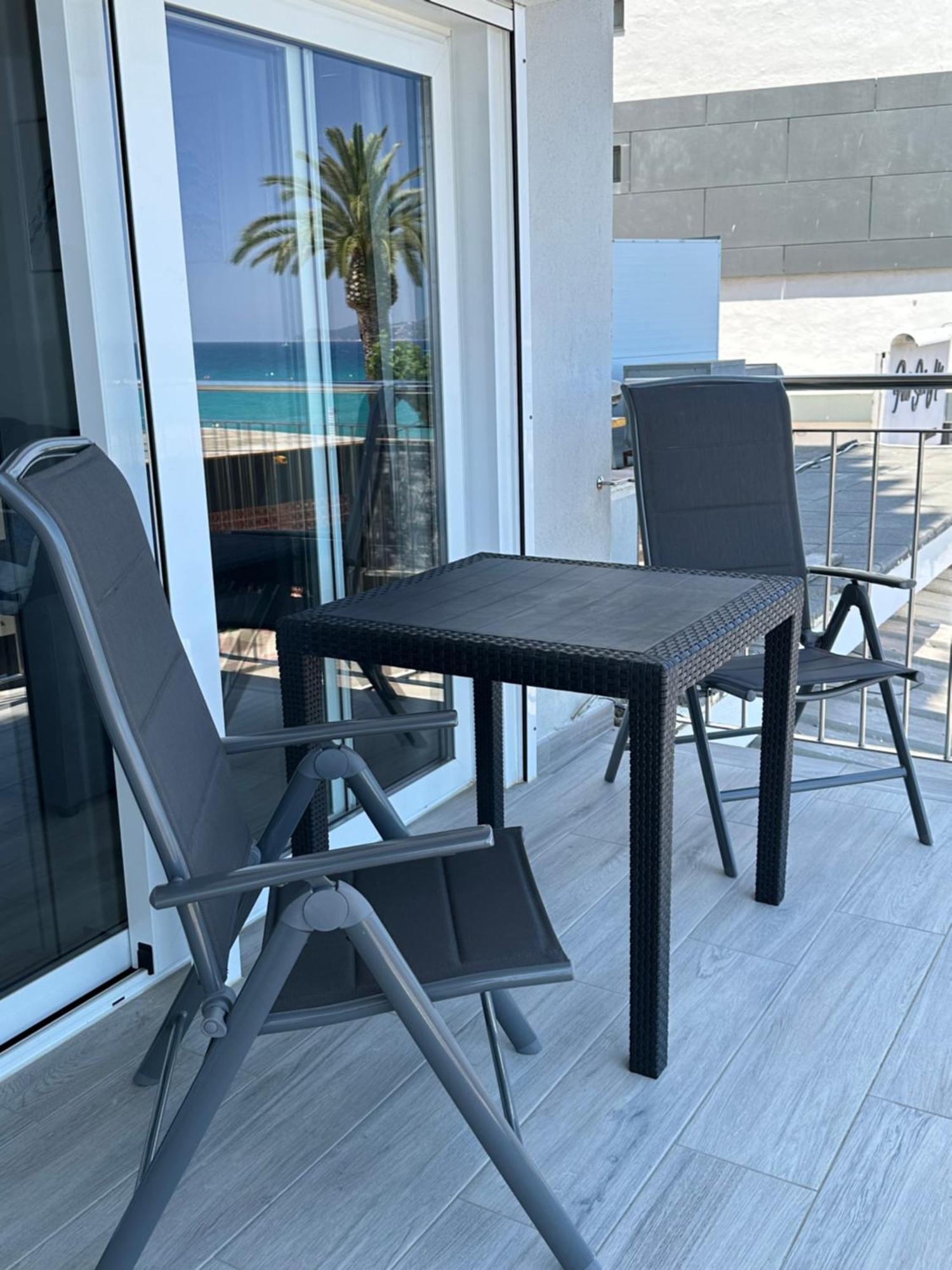 Estudio Con Impresionantes Vistas Al Mar Blanes Eksteriør bilde